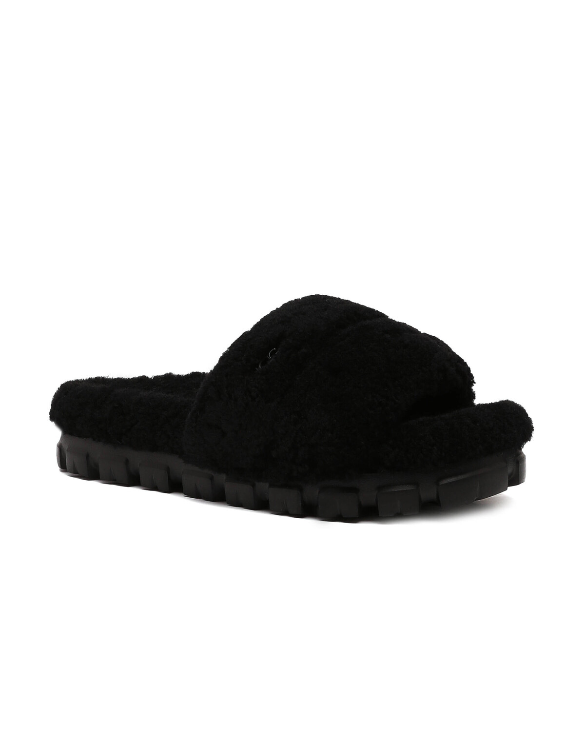

Тапочки UGG Cozetta Curly, черный