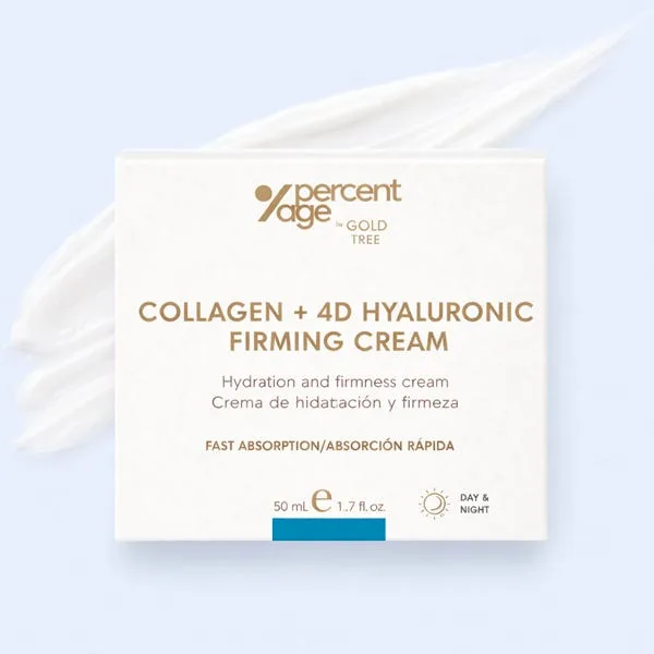 Крем для лица PERCENTAGE BY GOLD TREE — Collagen 4D Hyaluronic Firming Cream, 50 мл — фото 2