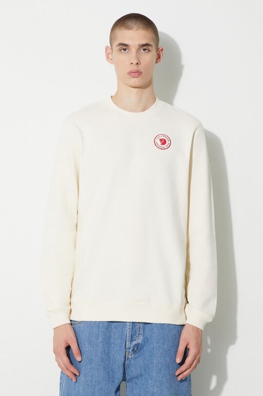 

Хлопковая толстовка 1960 с логотипом Fjallraven, бежевый