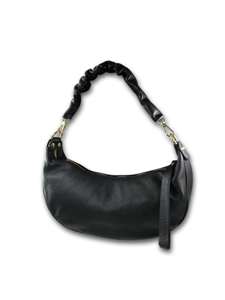 

Кожаная сумка через плечо, городская сумка Toscanto, черная, около 32 см Toscanto