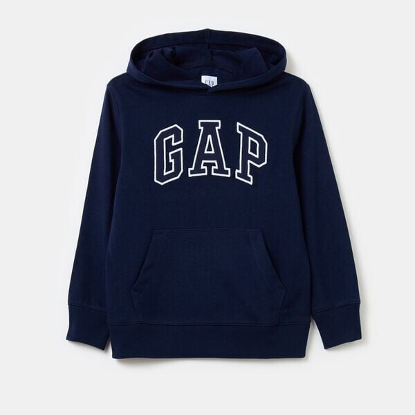 

Толстовка из французского трикотажа с вышитым логотипом Gap, синий