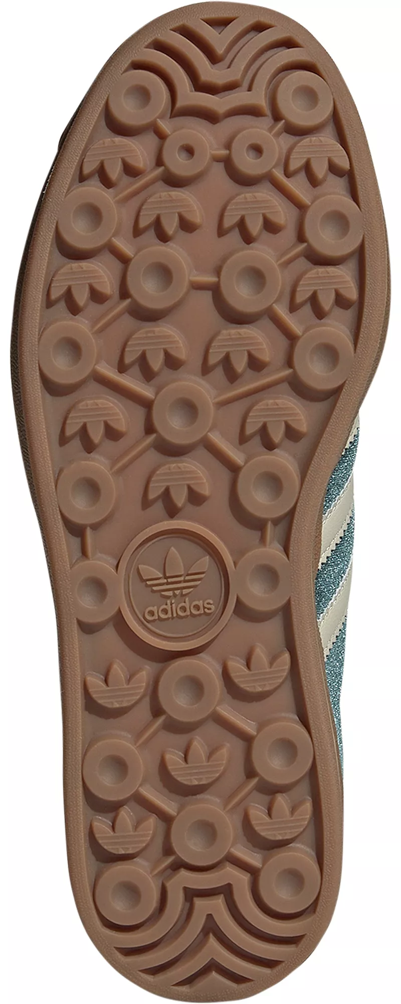 Женские кроссовки Adidas Originals Gazelle Bold, зеленый/серый — фото 2