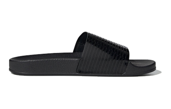 Тапочки originals adilette w black slippers Adidas, черный — фото 3