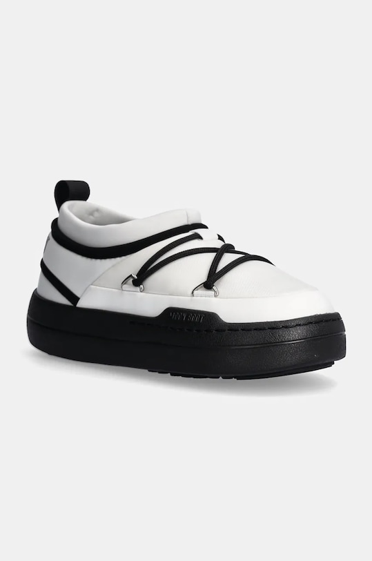 Зимние ботинки женские Moon Boot MB PARK ICON низкие текстильные, белый