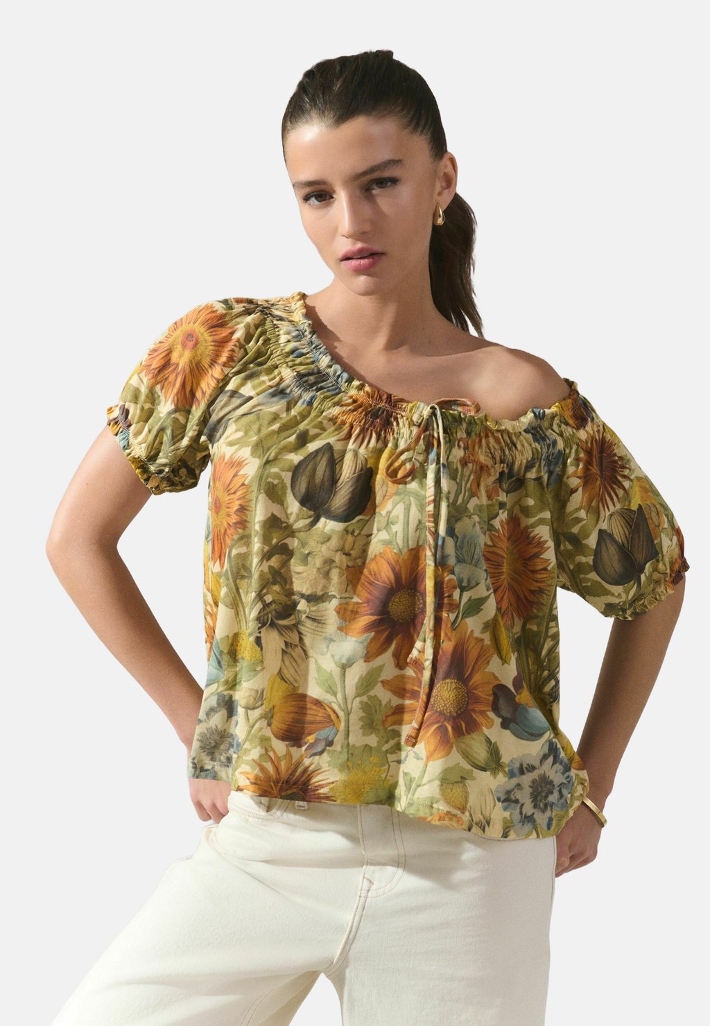 

Блуза SHORT SLEEVE Next, желтый