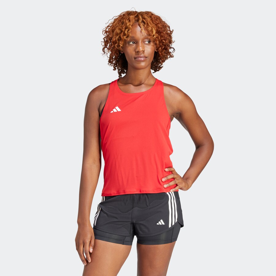 Спортивный топ ADIDAS PERFORMANCE Adizero Essentials, красный — фото 2