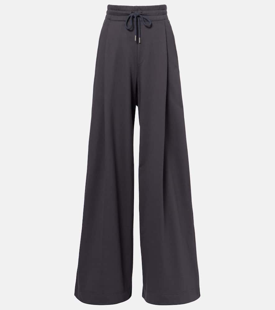 

Хлопковые джерси спортивные штаны Dries Van Noten, Dark Grey