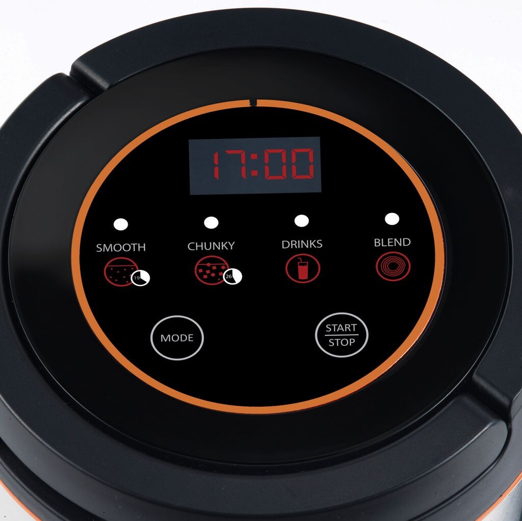 Миксер Morphy Richards 501021 SOUP Maker, корпус из нержавеющей стали, 900 Вт, контейнер 1 л, 4 скорости, функция приготовления — фото 4