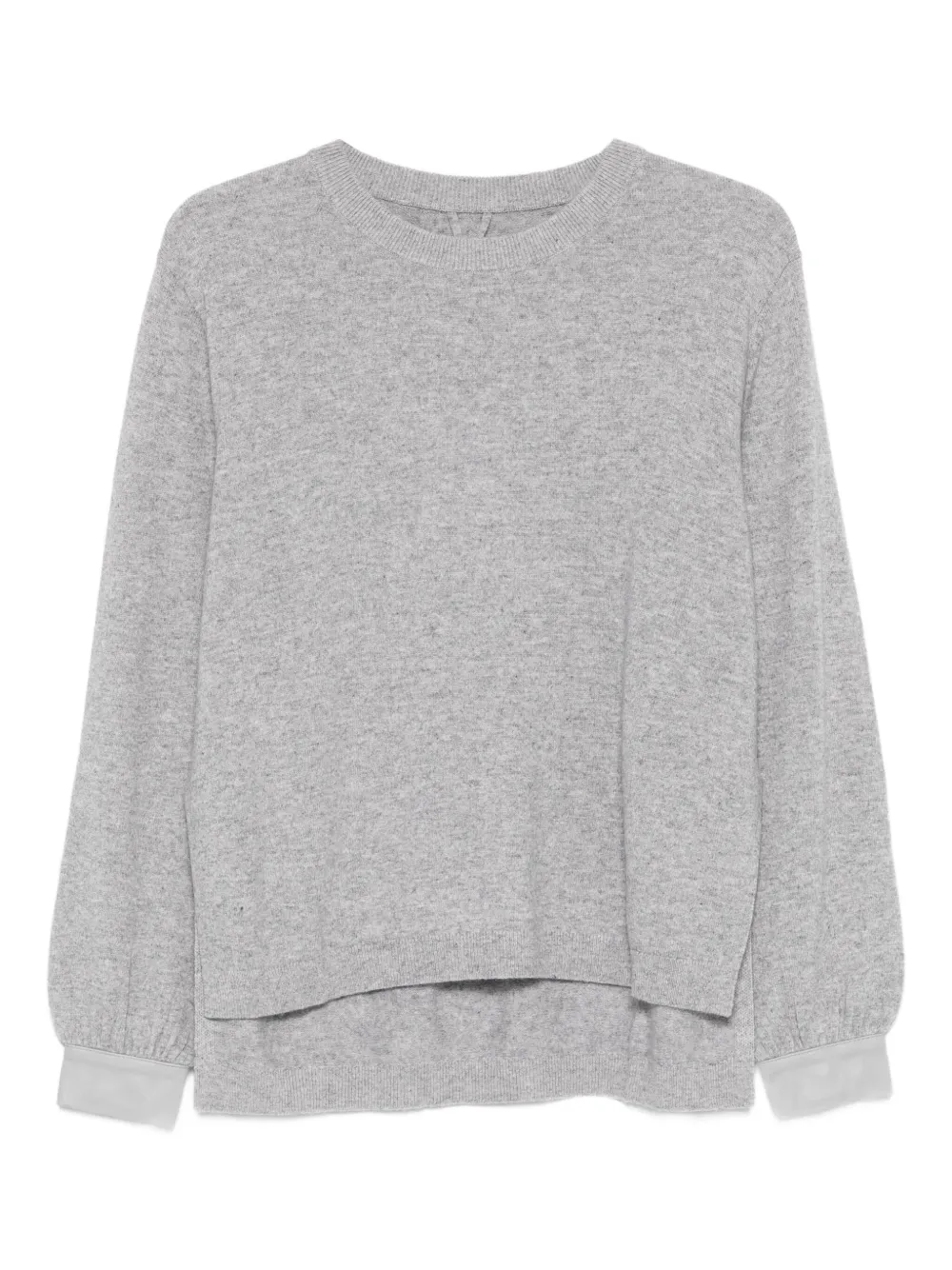 

Свитер из смесовой шерсти Max & Moi, серый