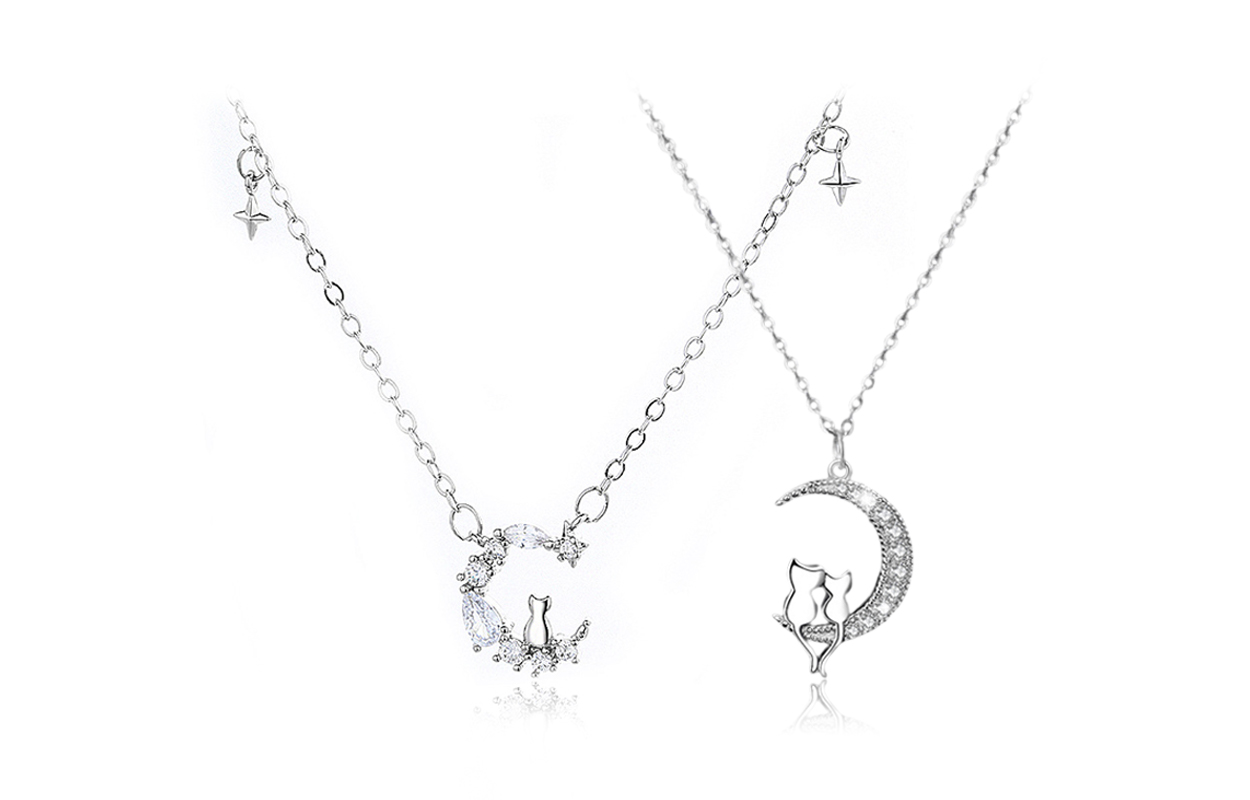 

Женское ожерелье WANLIACC, Moon Companion Necklace [Girlfriend Model]