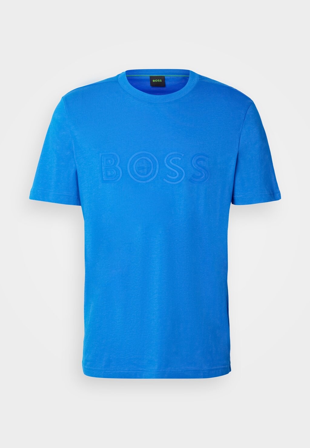

Футболки с принтом TEE BOSS, синий