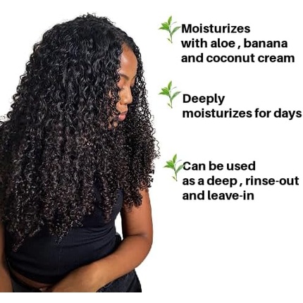 Кондиционер Banana Scent 16 Fl Oz for Curly/Damaged Hair — фото 3