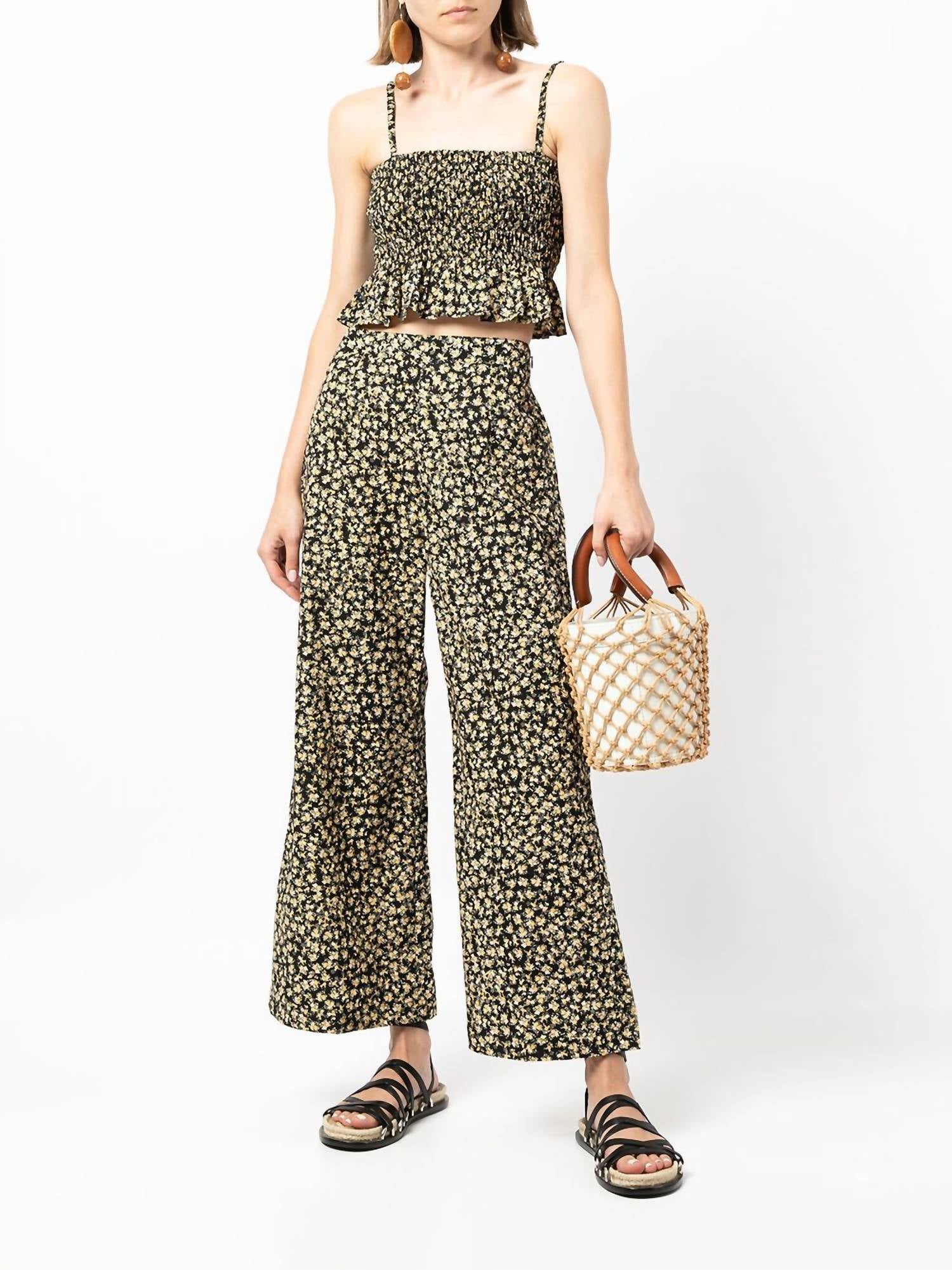 

Брюки Lario в цвете Salma FAITHFULL THE BRAND, цвет salma floral