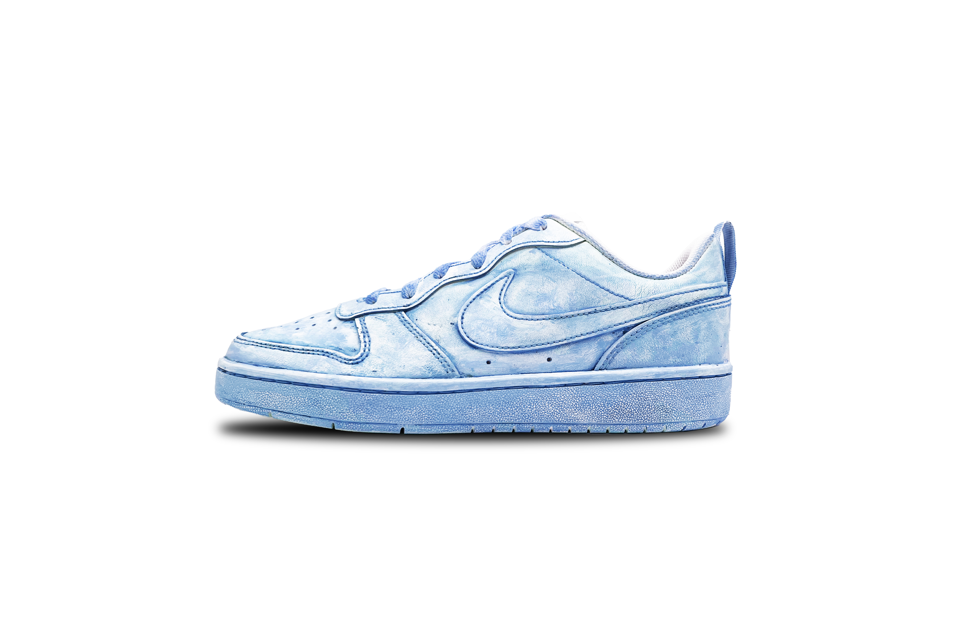 

Детские скейтерские кроссовки Court Borough для младших школьников Nike, синий