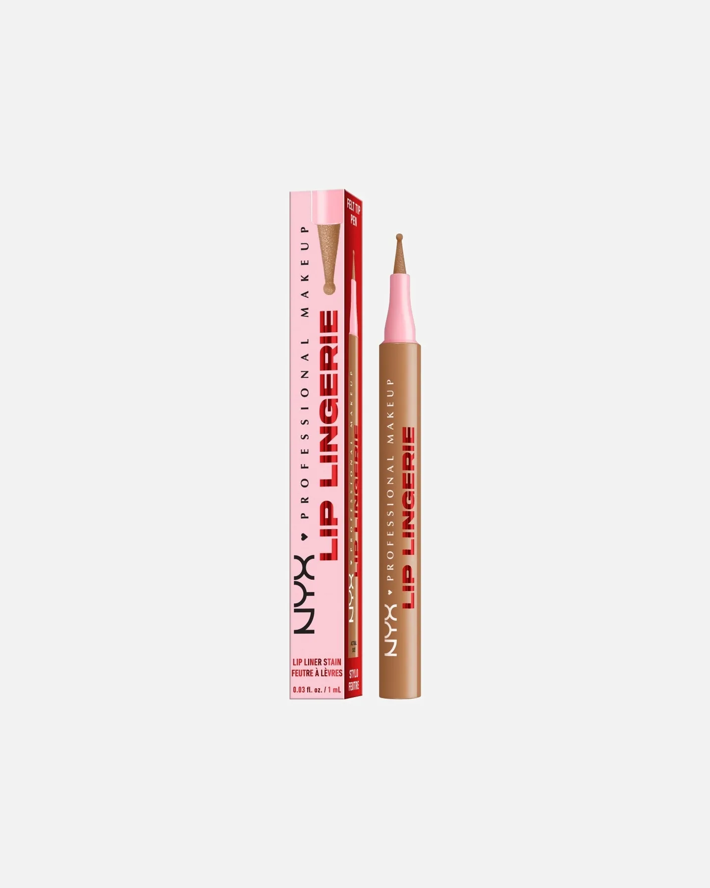 Карандаш для губ, стойкий карандаш для губ. Nyx Professional Makeup, 01 - tease u later, 1 мл