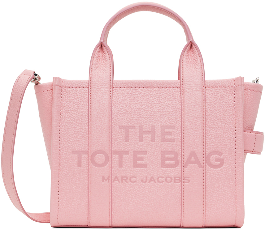 

Розовая сумка-тоут «The Leather Small» Marc Jacobs, Ribbon pink