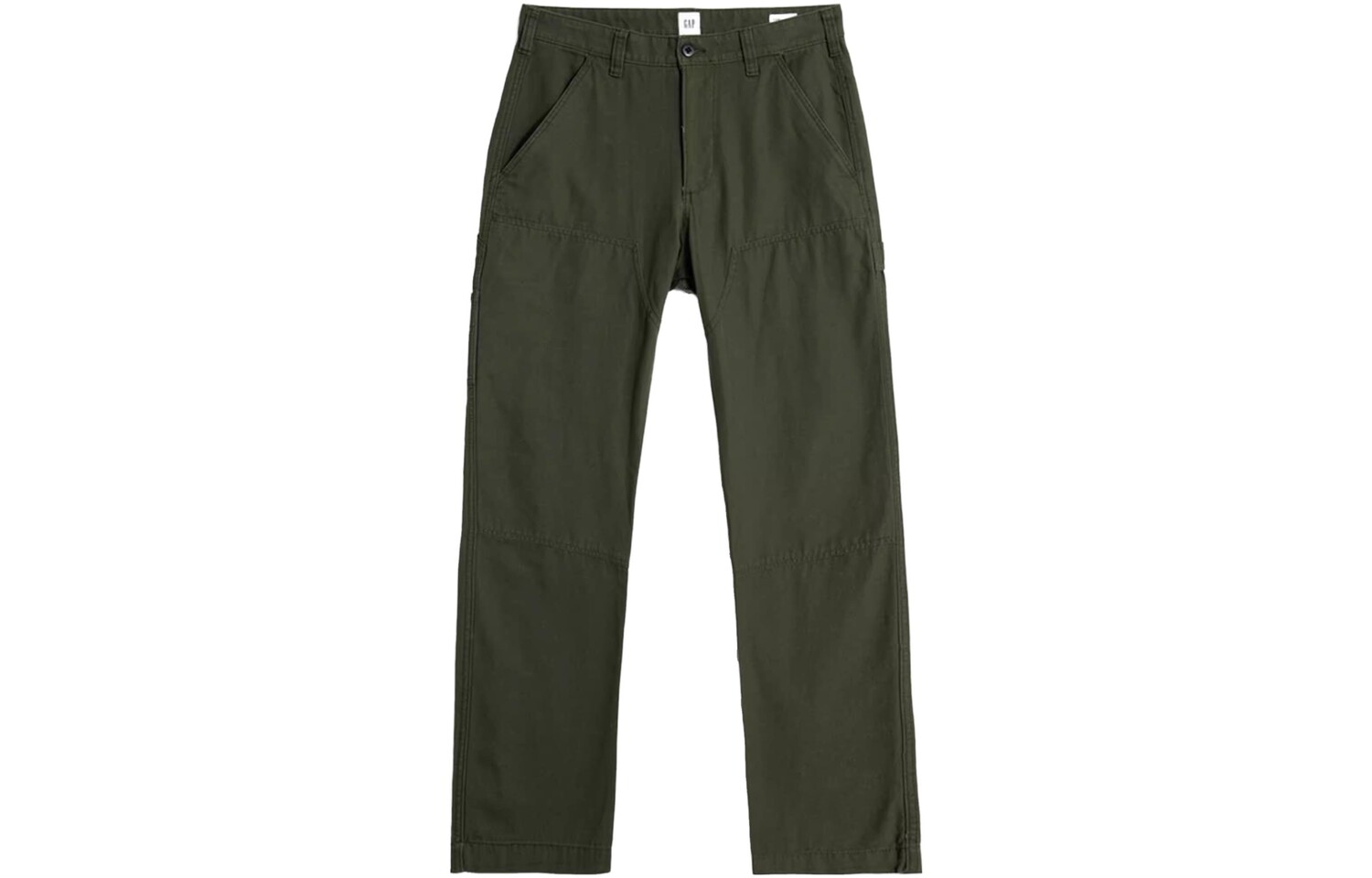 Мужские повседневные брюки GAP, цвет Army Green — фото 4