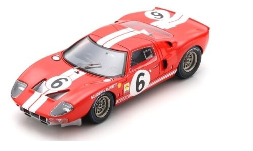 

Модель Spark Ford GT40 N°6 24H Ле-Ман 1965 г. -H. Молл 1:43 S4535