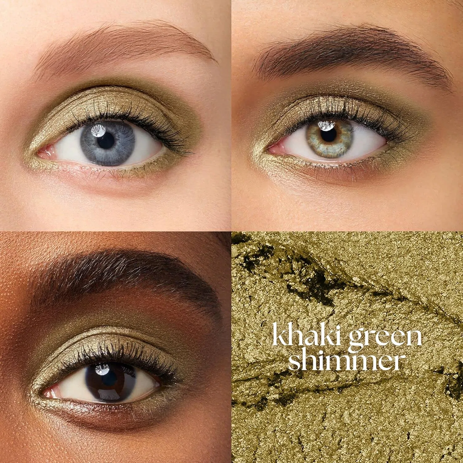 Водостойкие тени-карандаш Julep Eyeshadow 101 Crème To Powder Khaki Green Gloss Julep, 22 Khaki, Green, Shimmer — фото 2