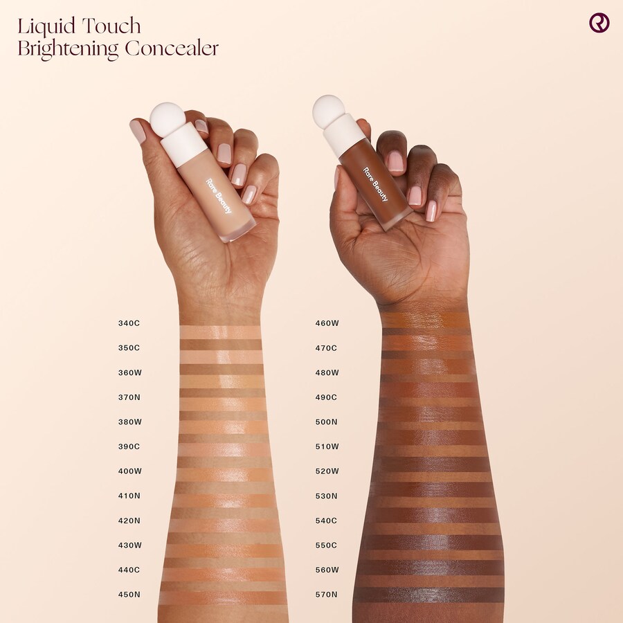 Осветляющий консилер Liquid Touch Rare Beauty by Selena Gomez, 0.25 oz/7.5 mL, 450N — фото 4