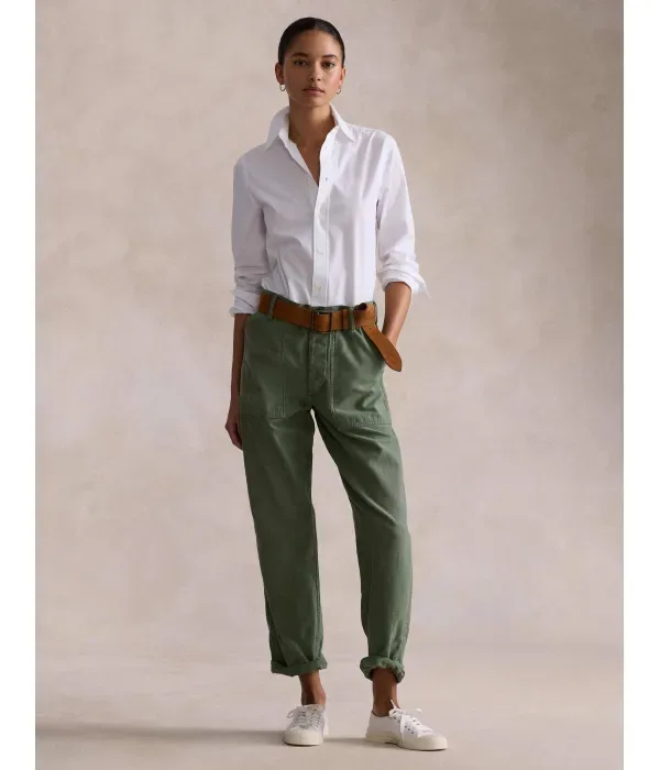 Рубашка slim fit Polo Ralph Lauren, белый — фото 2