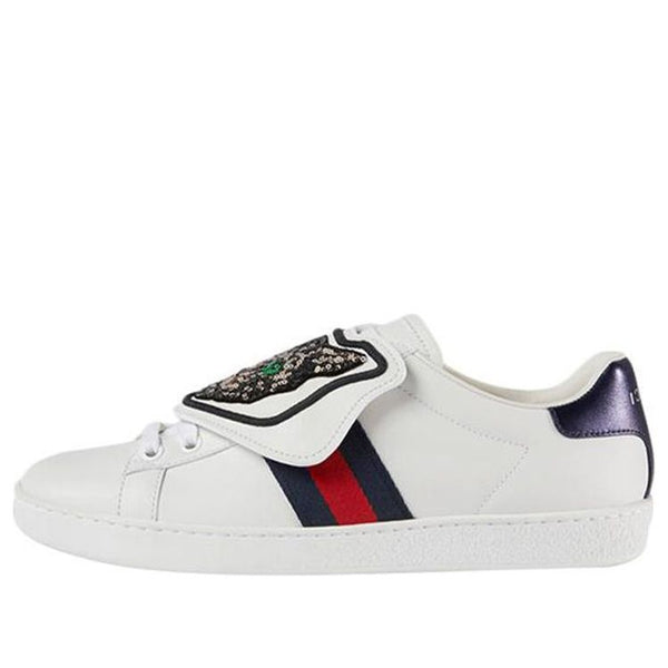 Кроссовки ace 'cat' Gucci, белый