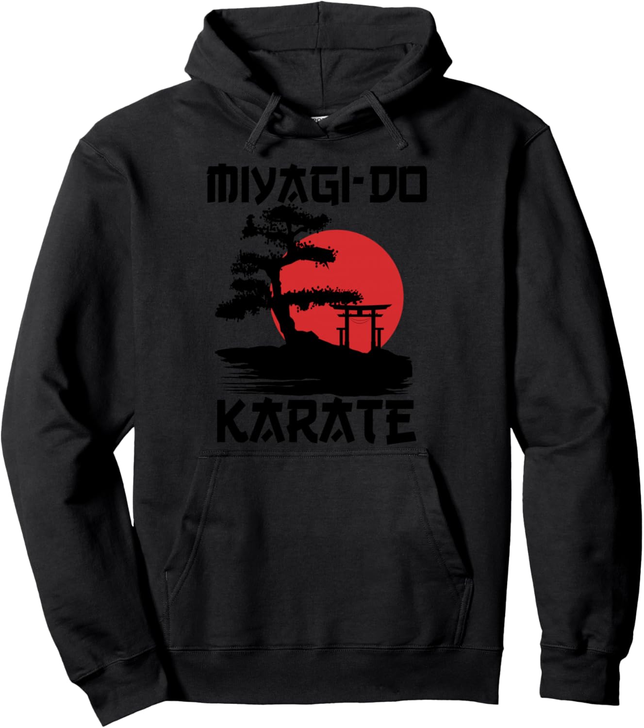 

Ретро винтажная толстовка с изображением Мияги, каратэ, жизни и бонсай, посвященная боевым искусствам Miyagi-Do Karate Bonsai, черный
