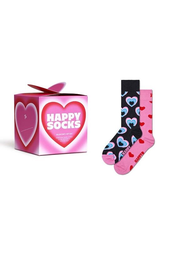 

GIFTBOX, 2 пары носков Happy Socks, мультиколор