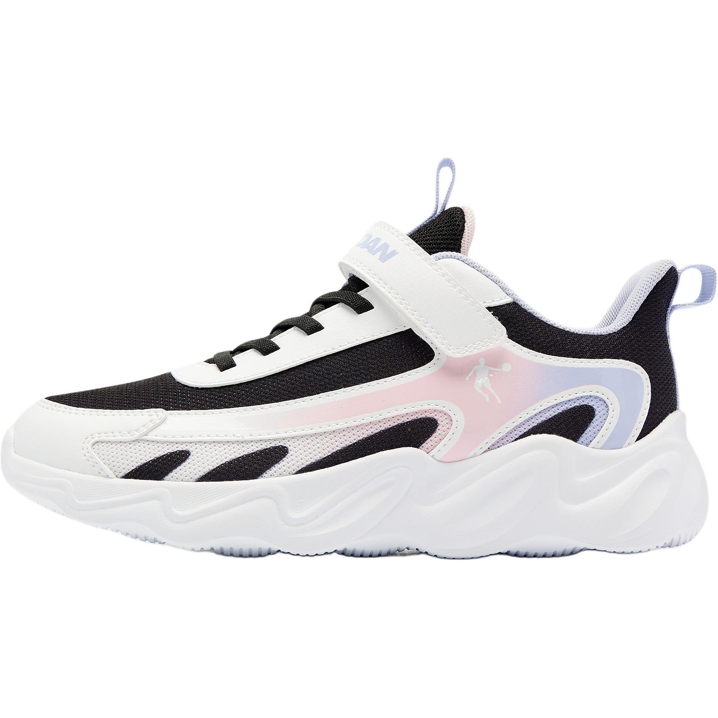 

Кроссовки для бега с низким верхом и противоскользящей амортизацией для детей и подростков QIAODAN, черный/белый