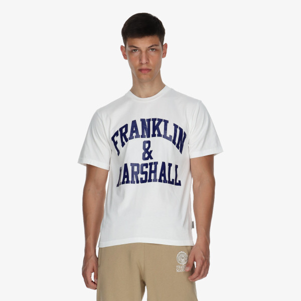 

Деталь футболки из окрашенного трикотажа 24/1 Franklin & Marshall