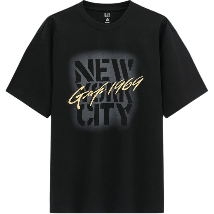 

Футболка унисекс GAP, черный