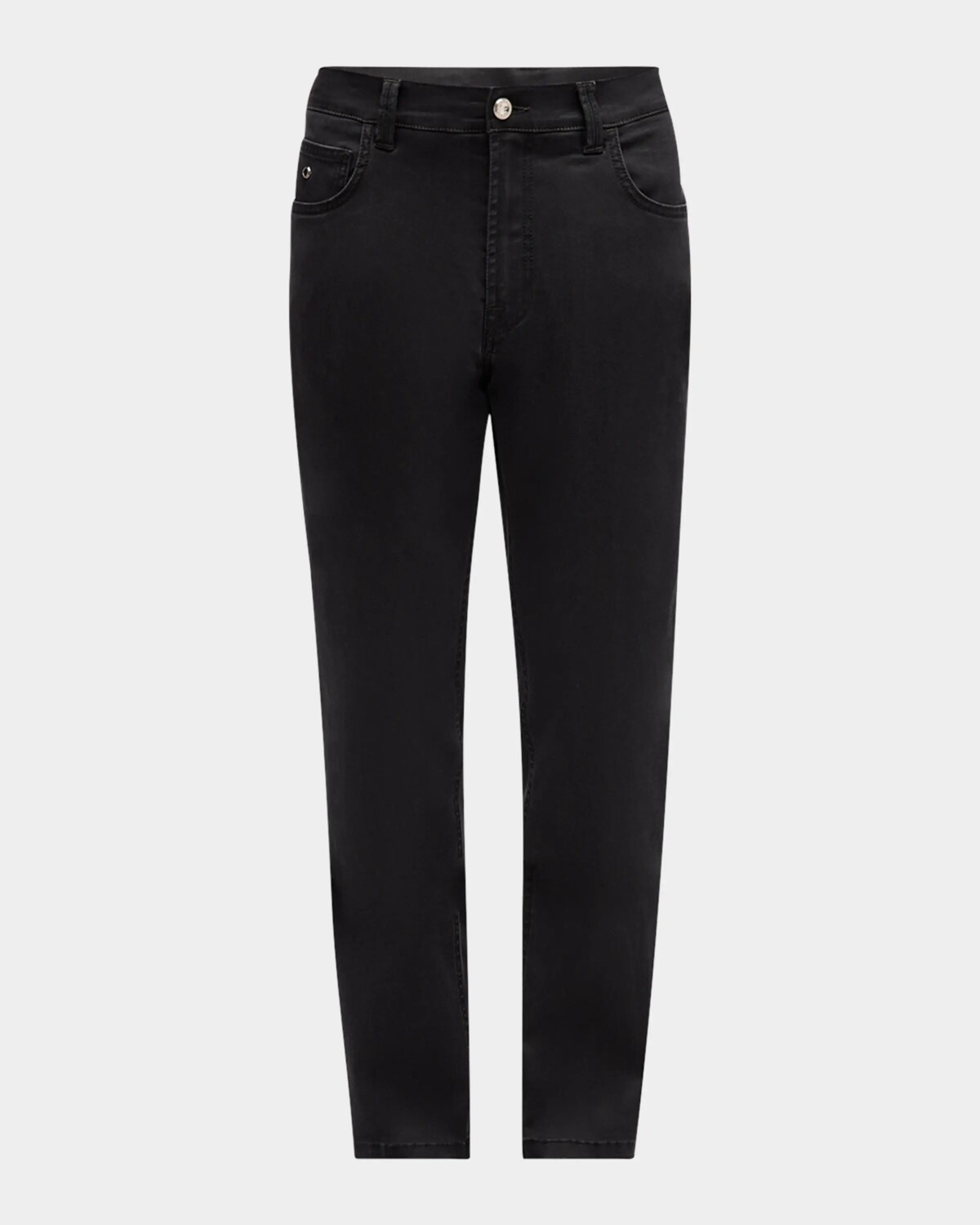 

Мужские черные джинсовые джинсы Stefano Ricci, цвет Black Dark Wash