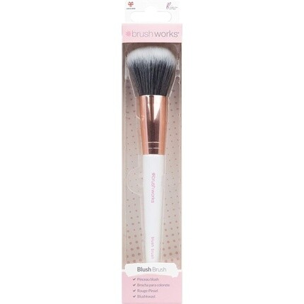 

Кисть для румян Brushworks Pink & Gold — один размер