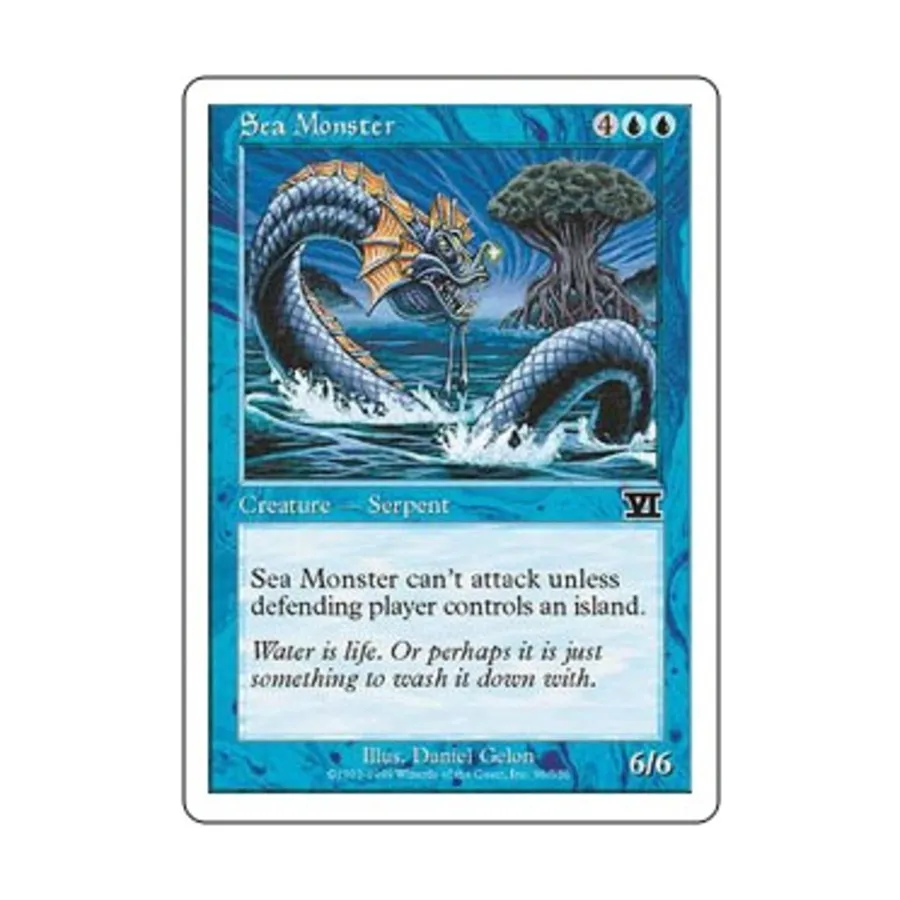 

CCG Морское чудовище (С), MTG - 6th Edition (Classic)