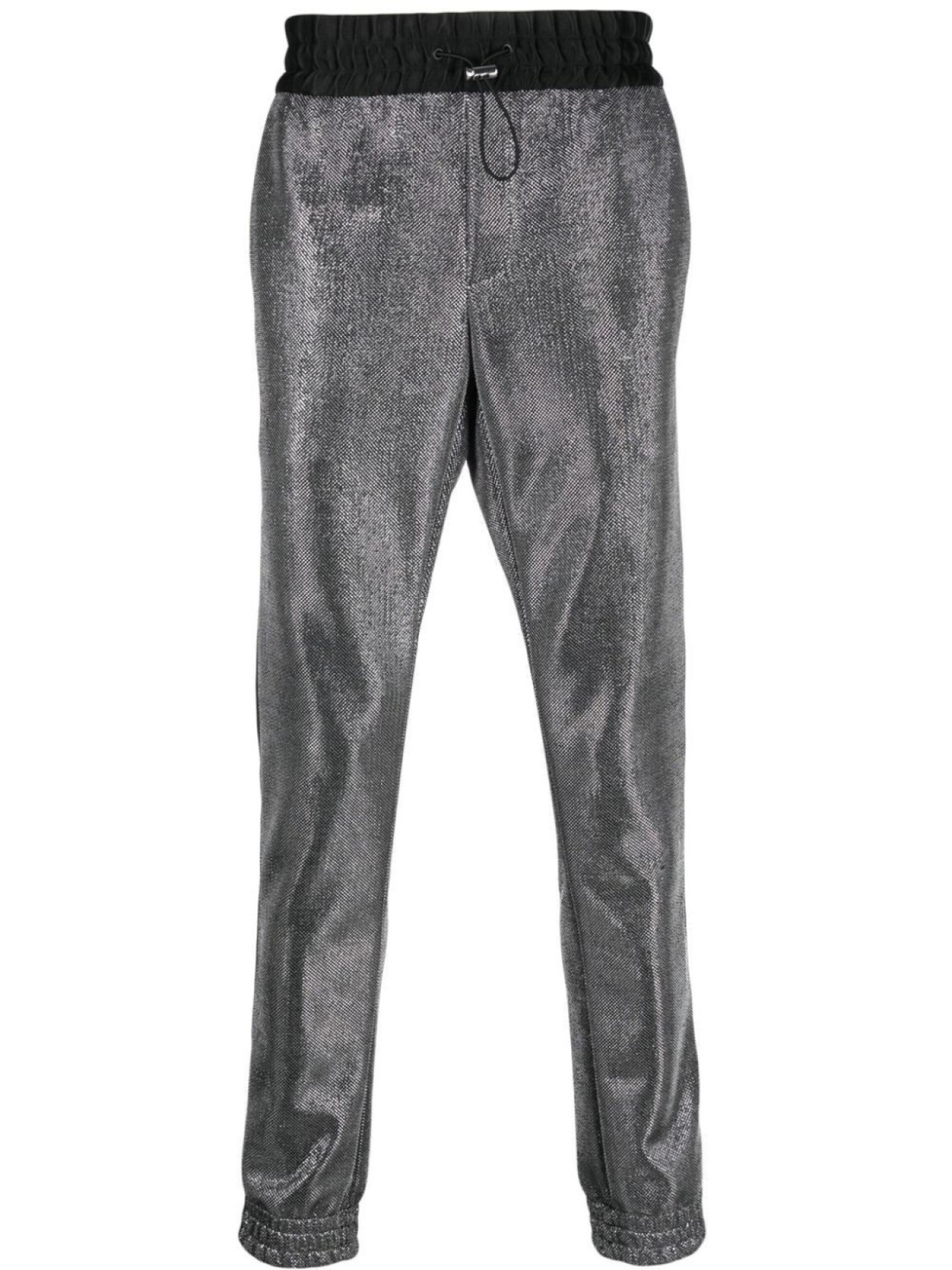 

Philipp Plein спортивные брюки с кулиской, черный
