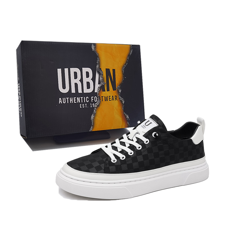 

Нескользящие износостойкие низкие мужские кроссовки URBAN AUTHENTIC, Black