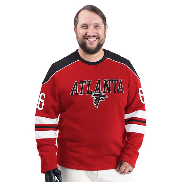 

Мужской красный свитшот Atlanta Falcons Adaptive Lord Stanley G-Iii Sports By Carl Banks