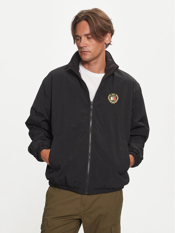 

Переходная куртка стандартного кроя Tommy Jeans, черный