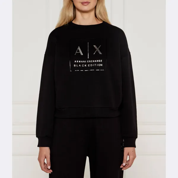 

Толстовка обычного кроя Armani Exchange, черный