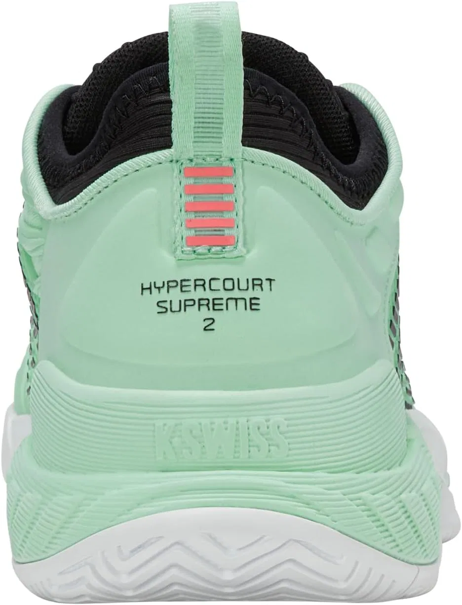 Теннисная обувь K-Swiss Hypercourt Supreme 2, Neon Mint/Black/White — фото 4