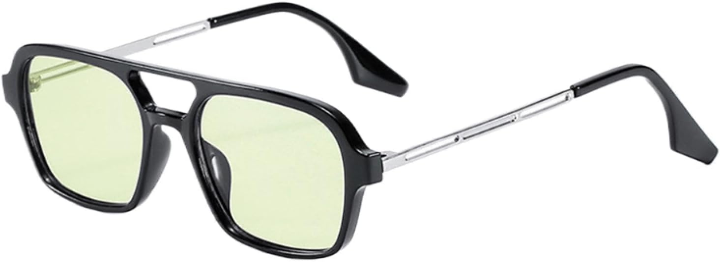 

Солнцезащитные очки с защитой UV400 | Розовый градиент, леопардовый принт, синий | Для женщин и мужчин, для занятий спортом на открытом воздухе и вождения DSVIGF, 04 Black-green