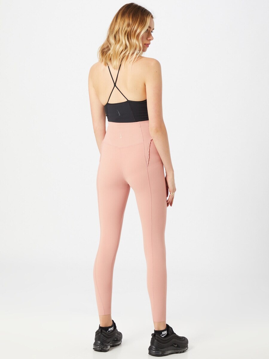 Тренировочные брюки Nike YOGA, цвет Pastel Pink — фото 4