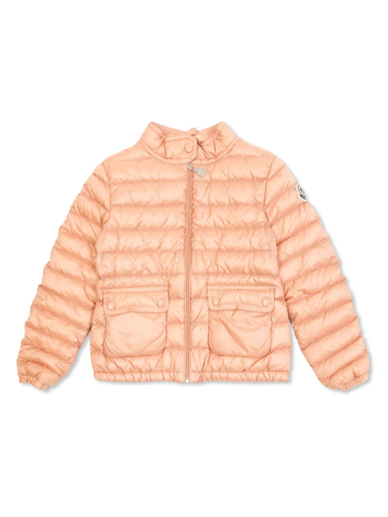 

Куртка Moncler Enfant с нашивкой-логотипом, розовый