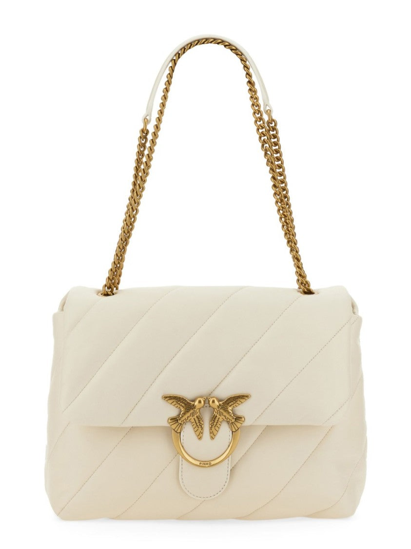 

"Big Love Puff Maxi Quilt" сумка PINKO, Neutrals