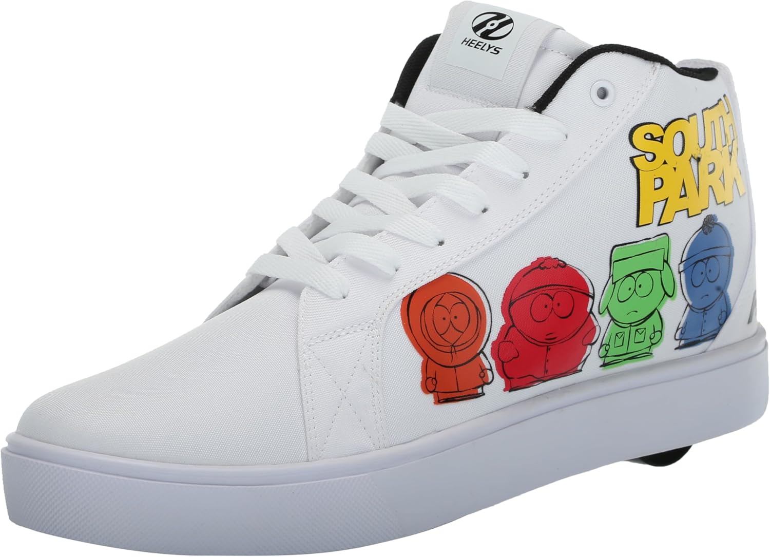 

Мужские кроссовки Heelys Racer Mid, белый/черный/желтый