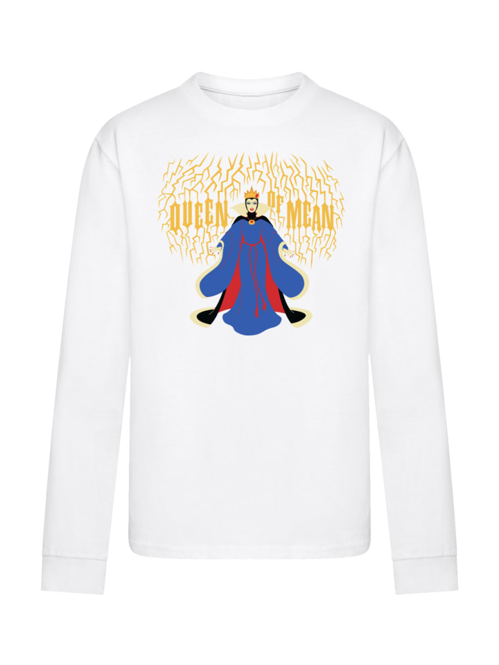 

Футболка F4NT4STIC Langarm T-Shirt Disney Bösewichte Queen of Mean, белый