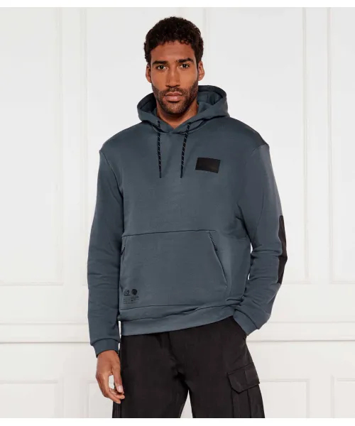 

Толстовка Oversize fit Ea7, синий