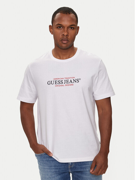 

Футболка стандартного кроя Guess, белый