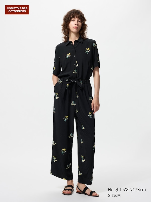 

Легкий комбинезон из вискозы Uniqlo, 90 90