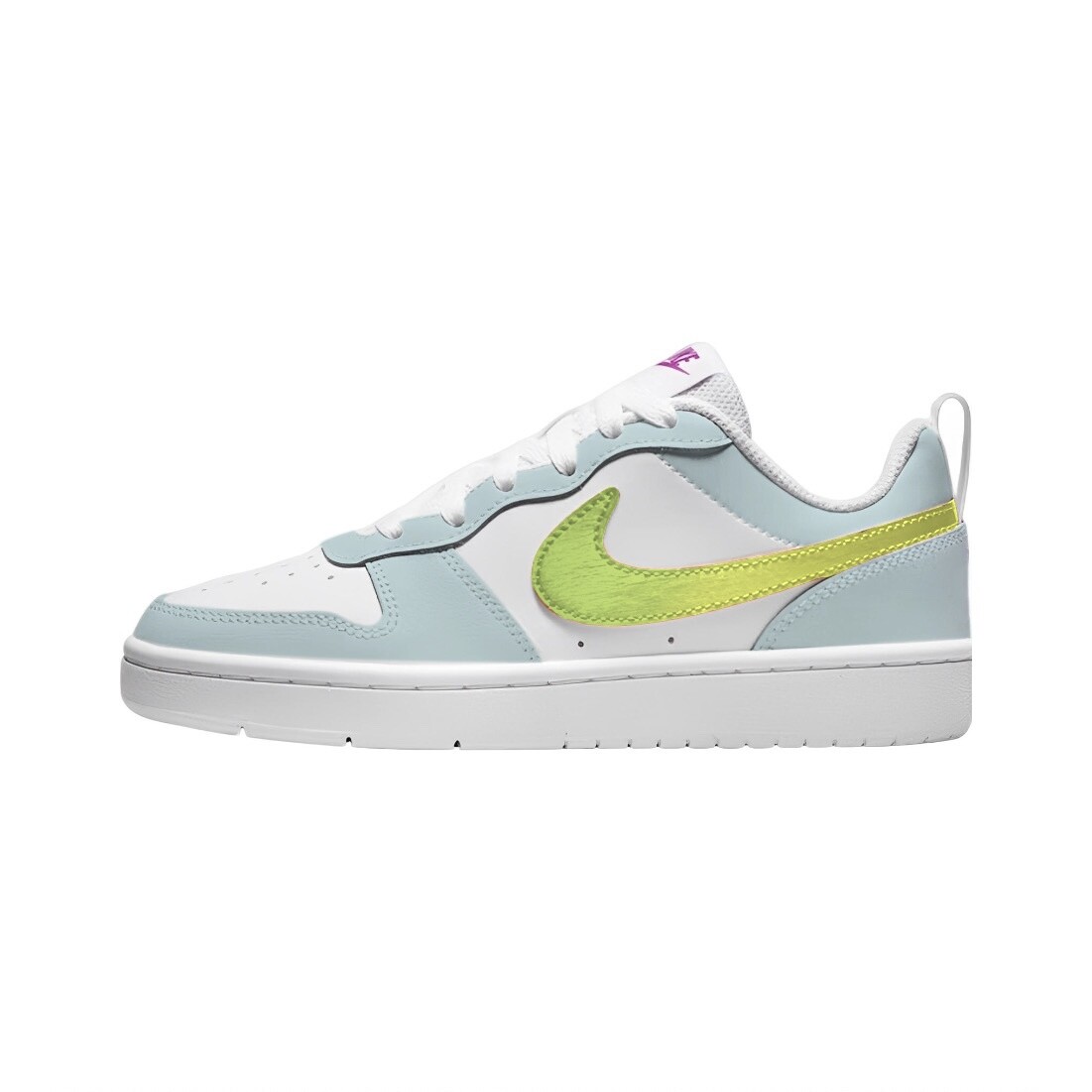 

Кроссовки Nike Court Borough Skateboarding Shoes Women's Low-top Yellow/blue/green, желтый